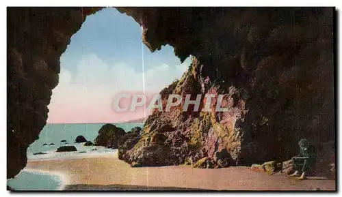 Cartes postales Morgat La grotte des Olseaux