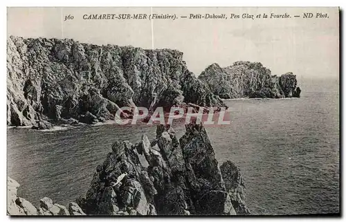 Ansichtskarte AK Camaret Sur Mer (Finistere) Petil Dabouit Pen Glaz et la Fourche