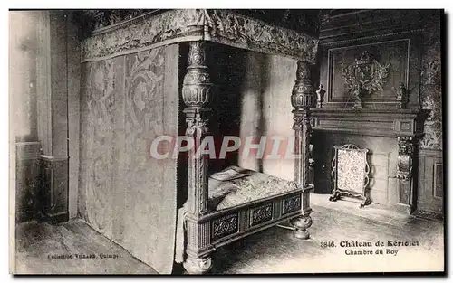 Ansichtskarte AK Chateau de Keriolet Chambre du Roy