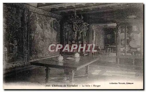 Cartes postales Chateau de Keriolet La Salle a Manger