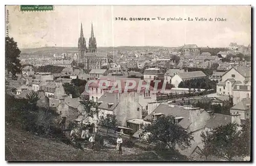 Cartes postales Quimper Vue generale La Vallee de l Odet