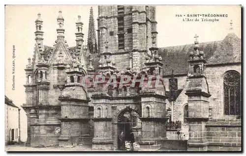 Cartes postales Saint Thegonnec L Are de Triomphe