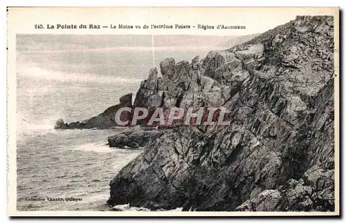 Cartes postales La Pointe du Raz Le Moins vu de l extrime Pointe Region d Aaudierne