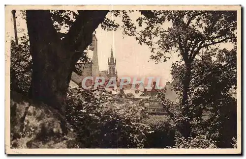 Cartes postales Bretagne Huelgoat (Finistere) Un coin du Bourg