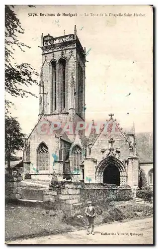 Ansichtskarte AK Environs de Huelgoat La Tour de la Chapelle Saint Herbot