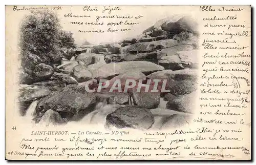 Cartes postales Saint Herbot Les Cascades