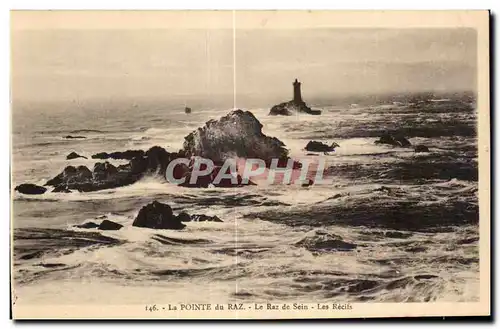 Ansichtskarte AK La Pointe du Raz La Raz de Sein Les Recifs