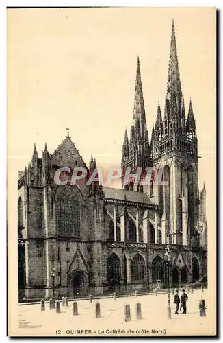 Cartes postales Quimper La Cathedrale