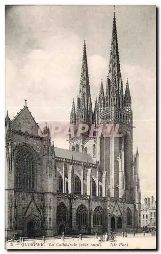 Cartes postales Quimper La Cathedrale