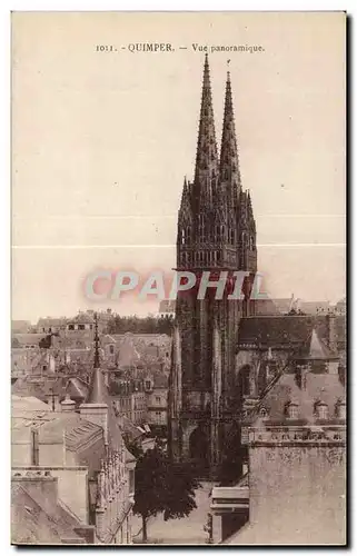 Cartes postales Quimper Vue panoramique