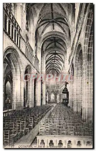 Cartes postales Quimper Net de la Cathedrale