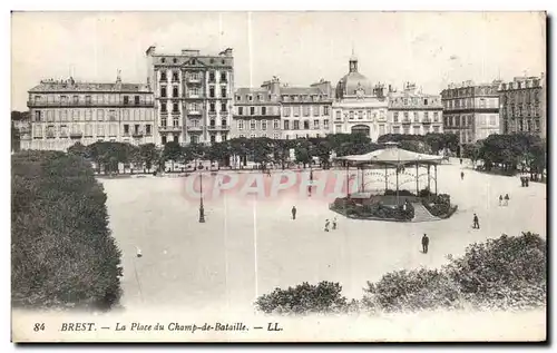 Cartes postales Brest La Place du Champ de Bataille