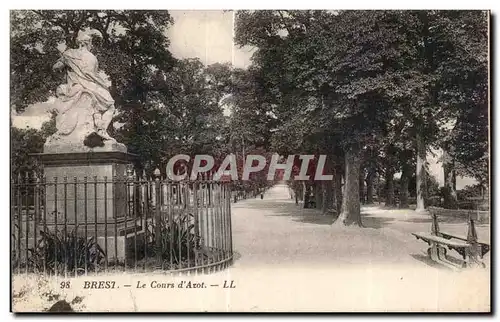 Cartes postales Brest Le Cours d Azot