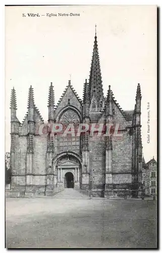 Ansichtskarte AK Vitre Eglise Notre Dame