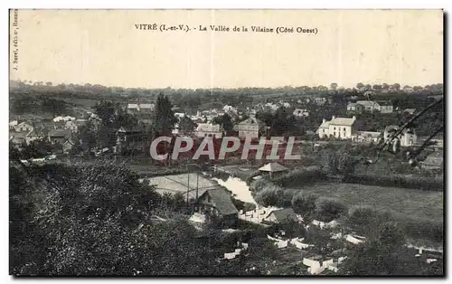 Cartes postales Vitre La Vallee de la Vilaine