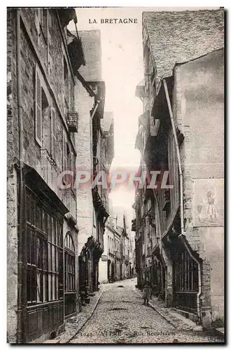 Cartes postales Vitre Rue Beaudrairie