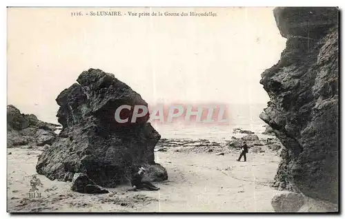 Cartes postales Saint Lunaire Vue Prise de la Groue des Hirondelles