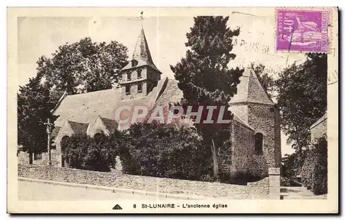 Cartes postales Saint Lunaire L anclenne eglise