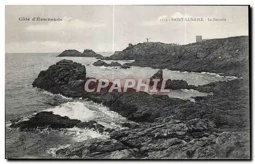 Cartes postales Cote d Emeraude Saint Lunaire Le Decolle