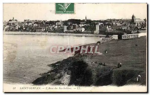 Cartes postales Saint Servan L Anse des Bas Sablons