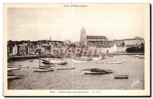 Cartes postales Saint Servan sur Mer Le Port