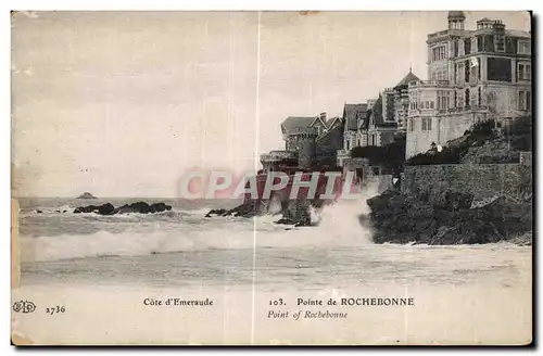 Cartes postales Cote d Emeraude Pointe de Rochebonne Point of Rochebonne