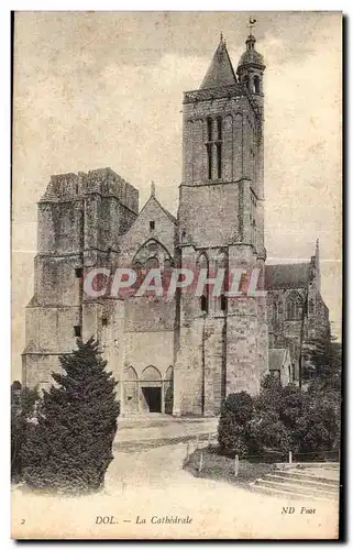 Cartes postales Dol La Cathedrale