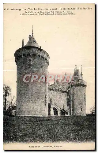 Cartes postales Combourg La Chateau Feodal Tours du Croise et du Chat