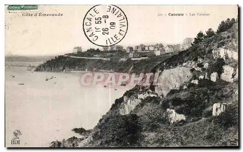 Cartes postales Cancale Les Falaises