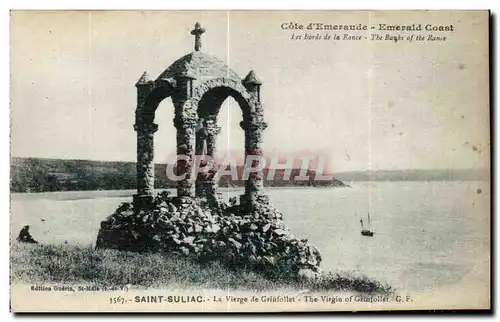 Ansichtskarte AK Saint Suliac La Vierge de Grinfollet The Virgin of Grinfollet