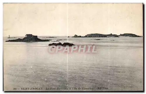 Cartes postales Saint Enugat Le Fort Harboury et l lle de Cesembre