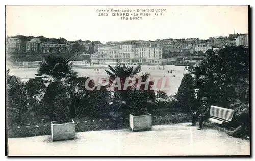 Ansichtskarte AK Dinard La Plage The Beach