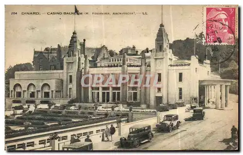 Cartes postales Dinard Casino Balneum Fournier Architecte