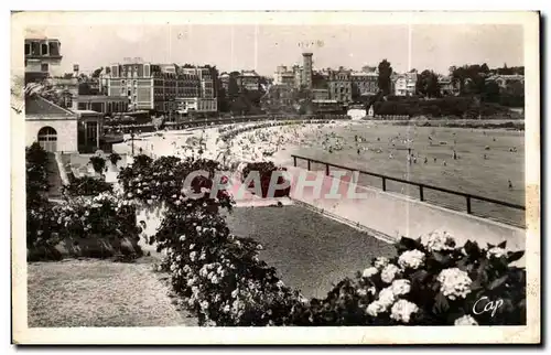 Ansichtskarte AK Dinard La Plage vue du Casino Municipal