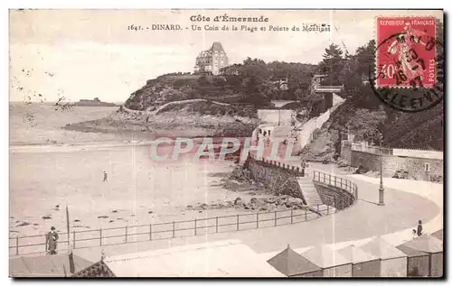 Cartes postales Dinard Un Coin de la Plage et Pointe du Monlinet