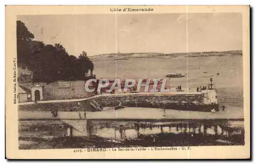 Cartes postales Dinard Le Bec de la Vallee L Embarcadere