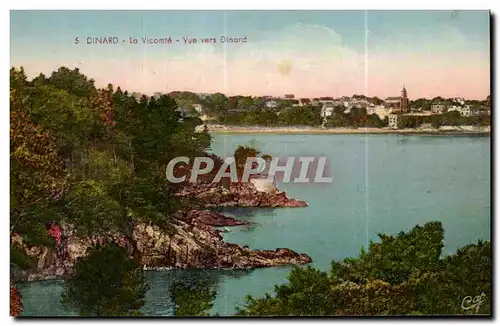 Cartes postales Dinard La Vicomte Vue vers Dinard