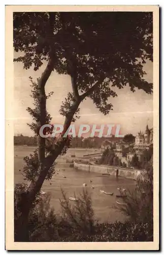 Cartes postales Dinard Promenade au Clair de Lune et Bale du Prieure