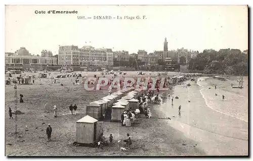 Cartes postales Dinard La Plage