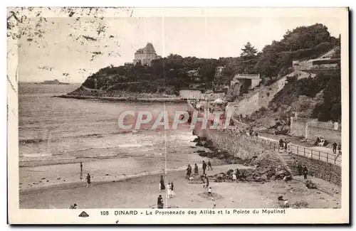 Cartes postales Dinard Pointe Des Allies et la Pointe du Moulinet