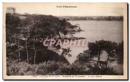 Cartes postales Dinard la Vicomte Au loin Dinard