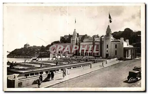Cartes postales Dinard le Balneum Casino ses Jardins et la Pointe du Moulinet