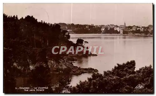 Ansichtskarte AK Dinard La Vicomte Vue vers Dinard