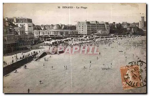 Cartes postales Dinard La Plage