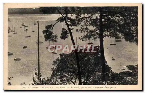 Cartes postales Dinard Baie du Prieure prise de L Avenue Georges