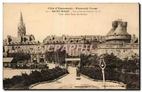 Cartes postales Saint Malo Vue Prise du View taken from The Grand Bay