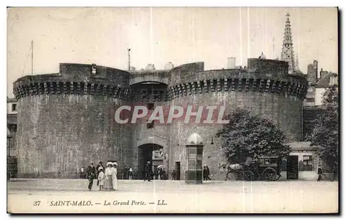 Ansichtskarte AK Saint Malo La Grand Porte