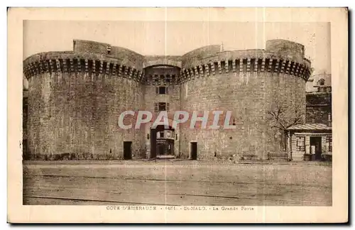 Cartes postales Cote D Emeraude St Malo La Grande Porte