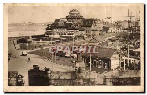 Cartes postales St Malo Esplanade St Vincent Le Casino