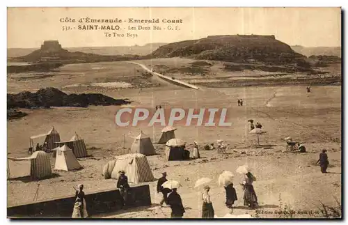 Cartes postales Saint Malo Les Deux Beys